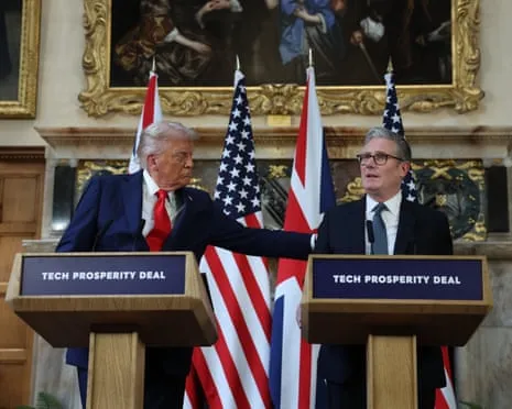 Donald Trump's Official Trip to Britain: Glamorous Ceremonies, but Minimal Substance