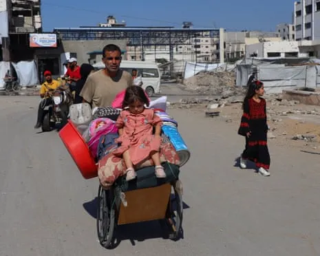 Running from Destruction to Peril: Gaza Residents Face Heart-Wrenching Decision